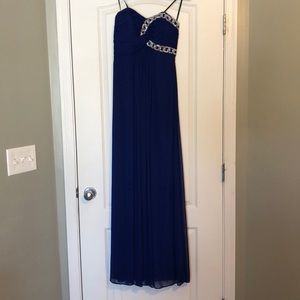 Elegant Navy Prom/Evening Dress!